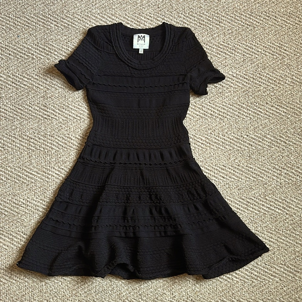 Milly Mini black dress in great condition!